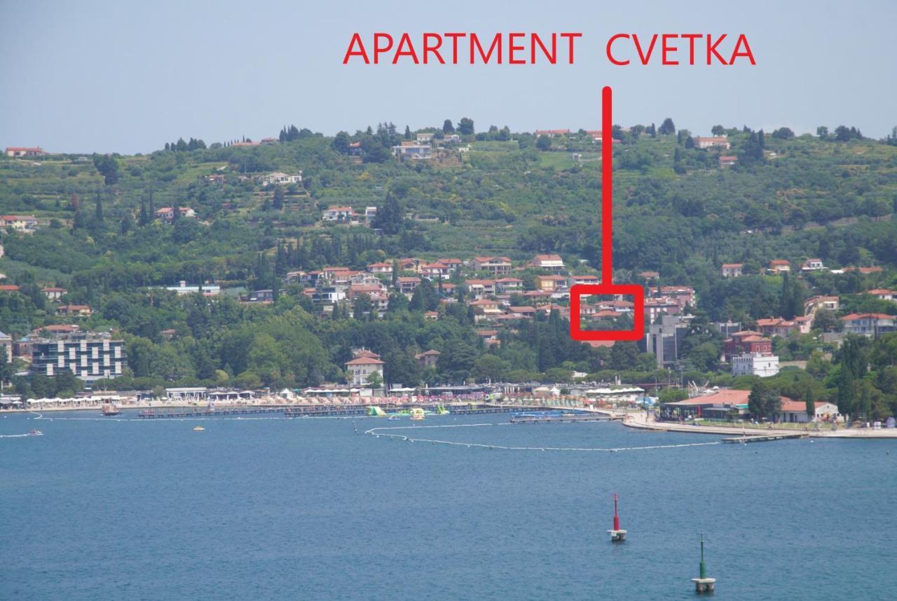 Apartment Cvetka Portoroz Luaran gambar